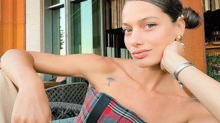 Oyuncu Gülcan Arslan bikinili tatil pozlarıyla nefes kesti! Yanıyorsun Gülcan abla