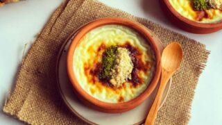 Masterchef fırın sütlaç nasıl yapılır? Üzeri nar gibi kızarmış fırın sütlaç tarifi malzemeleri ve yapılışı