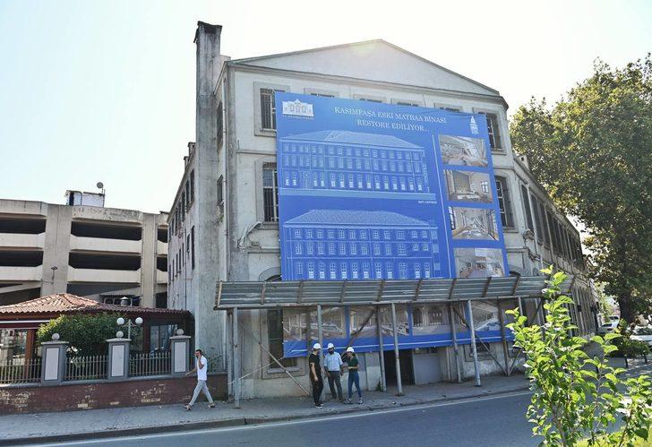 Beyoğlu'ndaki Bahriye Matbaası kütüphane ve gençlik merkezi olacak G3