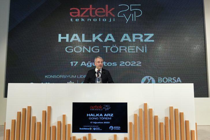 Borsa İstanbul'da gong Aztek Teknoloji için çaldı G2