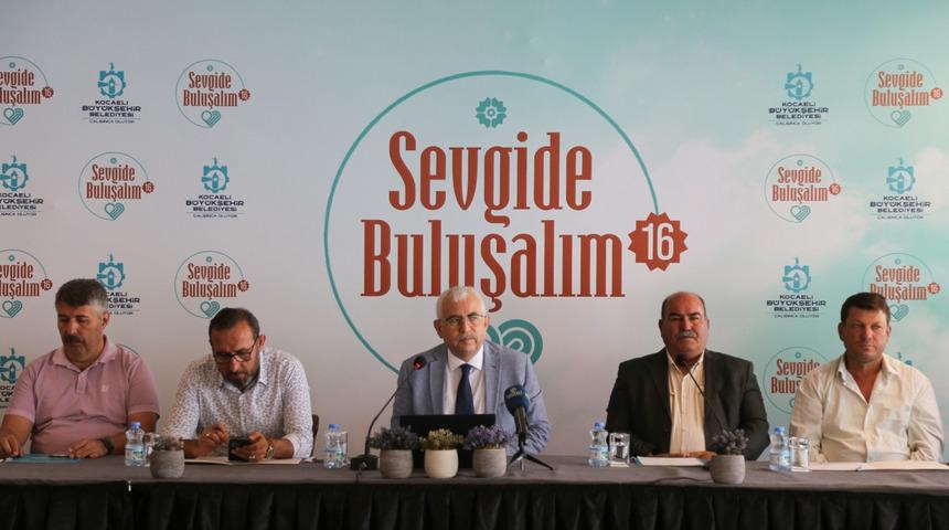 Kocaeli'de "16. Sevgide Buluşalım" etkinliği düzenlenecek