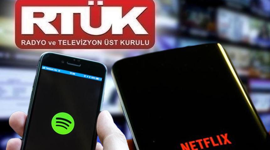 Son dakika: RTÜK'ten Netflix ve Spotify kararı!