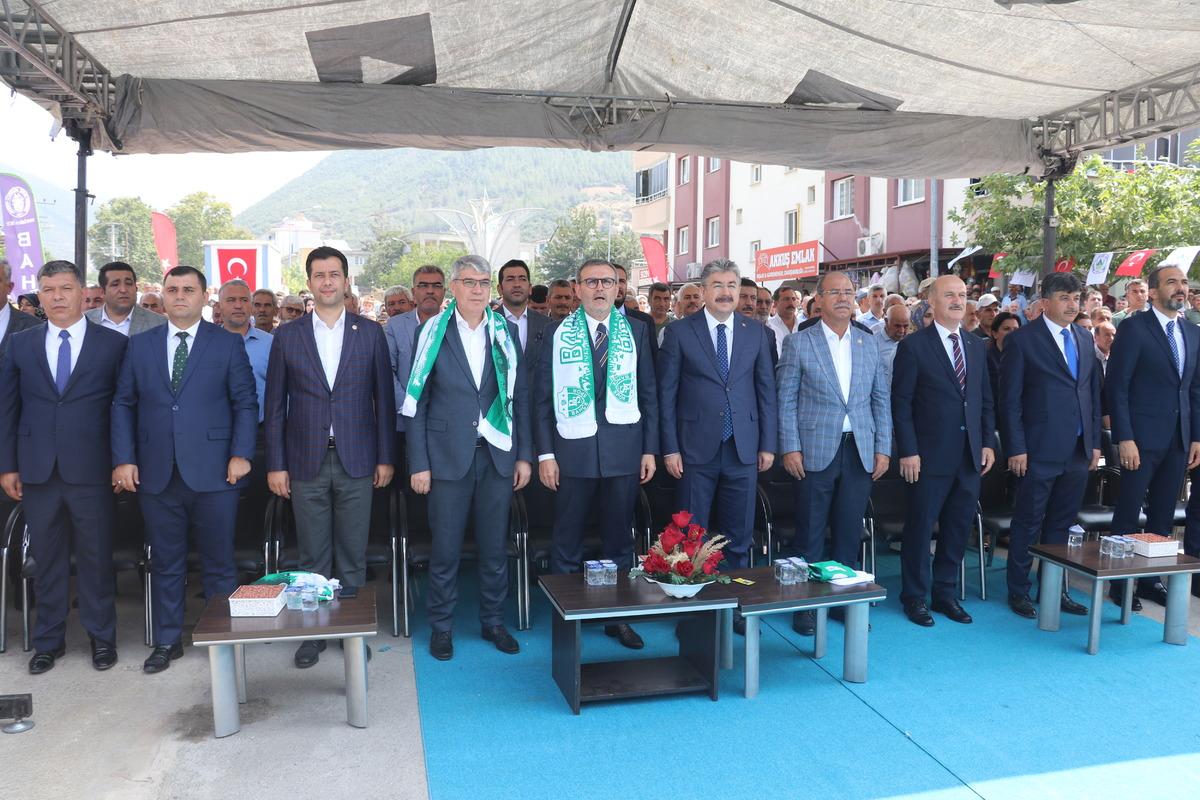 AK Parti Grup Başkanvekili Mahir &Uuml;nal, Osmaniye'de temel atma t&ouml;reninde konuştu: