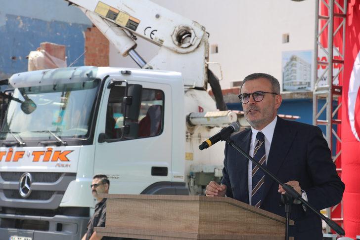 AK Parti Grup Başkanvekili Mahir Ünal, Osmaniye'de temel atma töreninde konuştu: G3