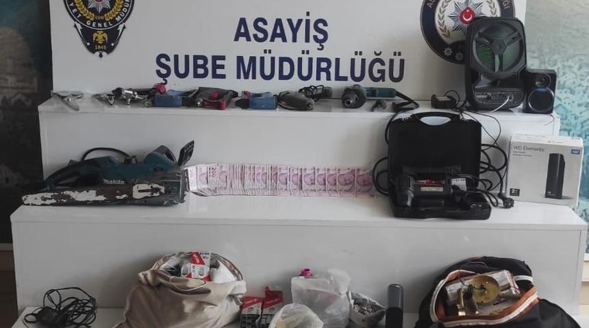 Hatay'da 10 adresten hırsızlık iddiasına gözaltı