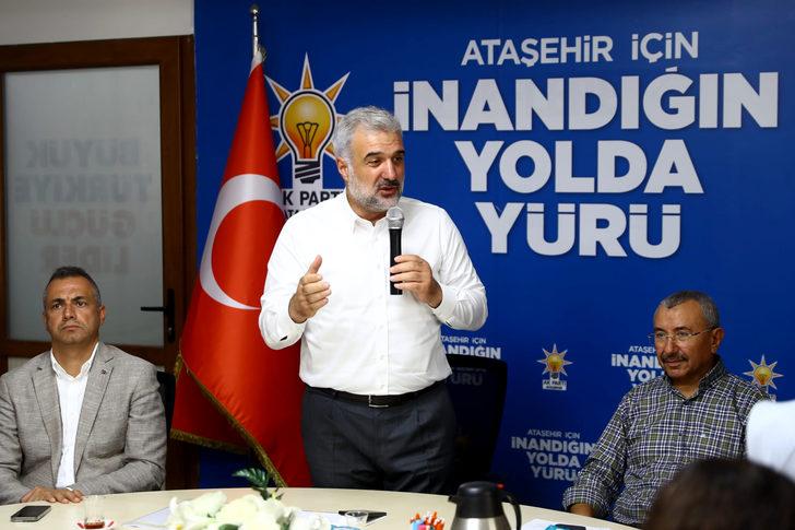AK Parti İstanbul'un "Yüz Yüze 100 Gün" projesi Ataşehir'de devam etti G4
