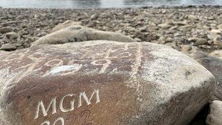 Meşhur nehirde dehşete düşüren keşif! O taşlar ve üzerindeki yazılar neyin habercisi?