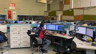 Zonguldak'ta 112 Acil Çağrı Merkezini meşgul eden 12 kişiye idari para cezası