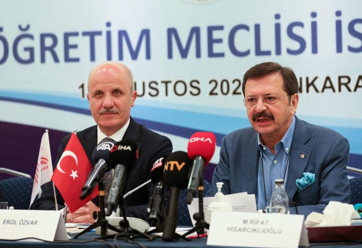 TOBB Başkanı Hisarcıklıoğlu, TOBB Yükseköğretim Meclisi İstişare Toplantısı sonrasında açıklama yaptı G1