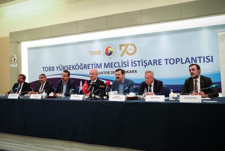 TOBB Başkanı Hisarcıklıoğlu, TOBB Yükseköğretim Meclisi İstişare Toplantısı sonrasında açıklama yaptı G2