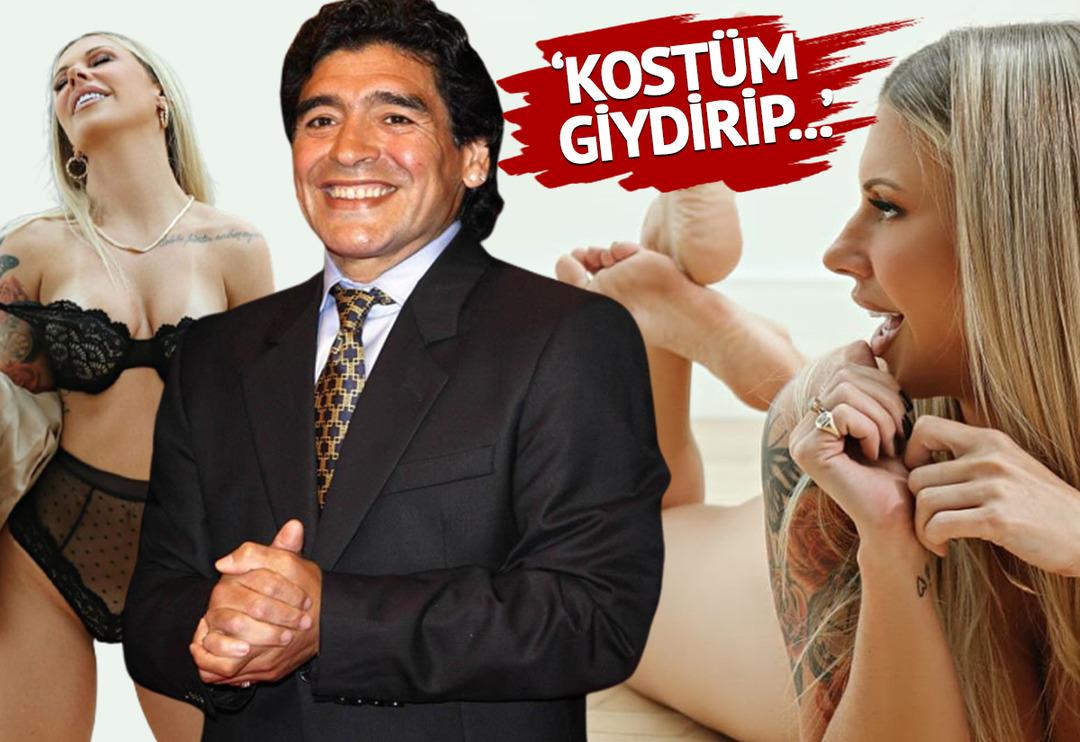 SON DAKİKA: &Uuml;nl&uuml; modelden itiraflar! "Maradona her hafta &ccedil;ıplak fotoğraflarımı &ccedil;ektirirdi"