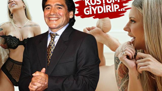 SON DAKİKA: Ünlü modelden itiraflar! Maradona her hafta çıplak fotoğraflarımı çektirirdi