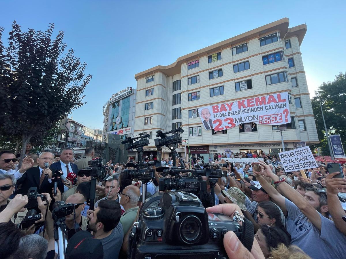 CHP Genel Başkanı Kılı&ccedil;daroğlu, Yalova'da konuştu: