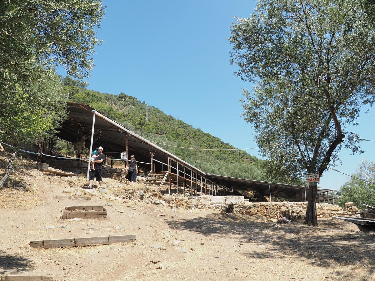 Balıkesir Edremit'teki Antandros Antik Kenti &ccedil;atıyla korunacak