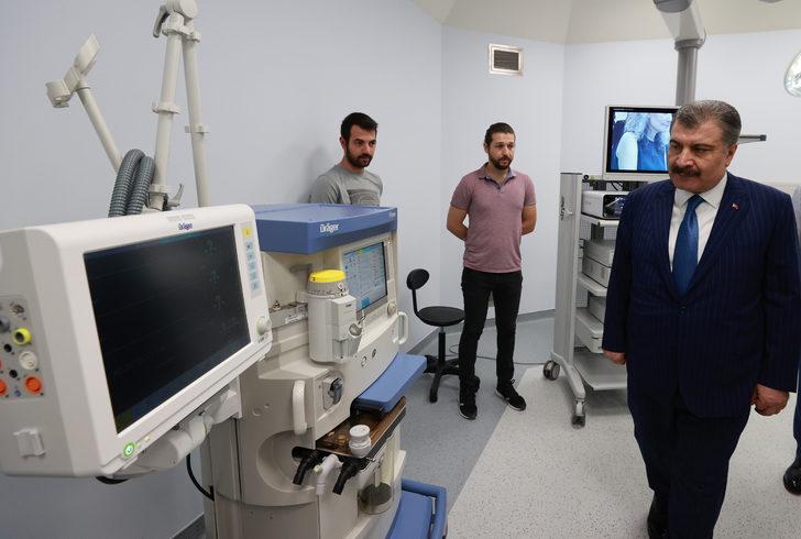 Bakan Koca Etlik Şehir Hastanesindeki son hazırlıkları inceledi G3
