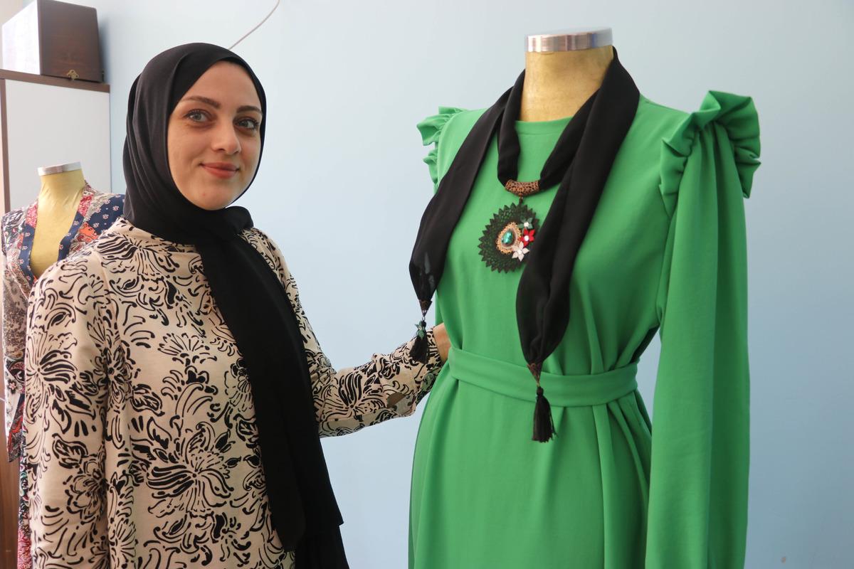 Amasyalı kadınlar &uuml;rettikleri kimonoları Japonya'ya satmak istiyor