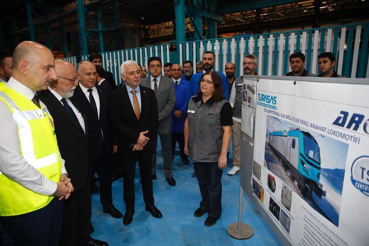 Bakan Karaismailoğlu, Eskişehir'de TÜRASAŞ fabrikasında konuştu: G3