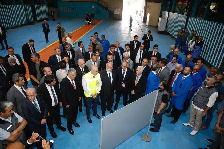 Bakan Karaismailoğlu, Eskişehir'de TÜRASAŞ fabrikasında konuştu: G4