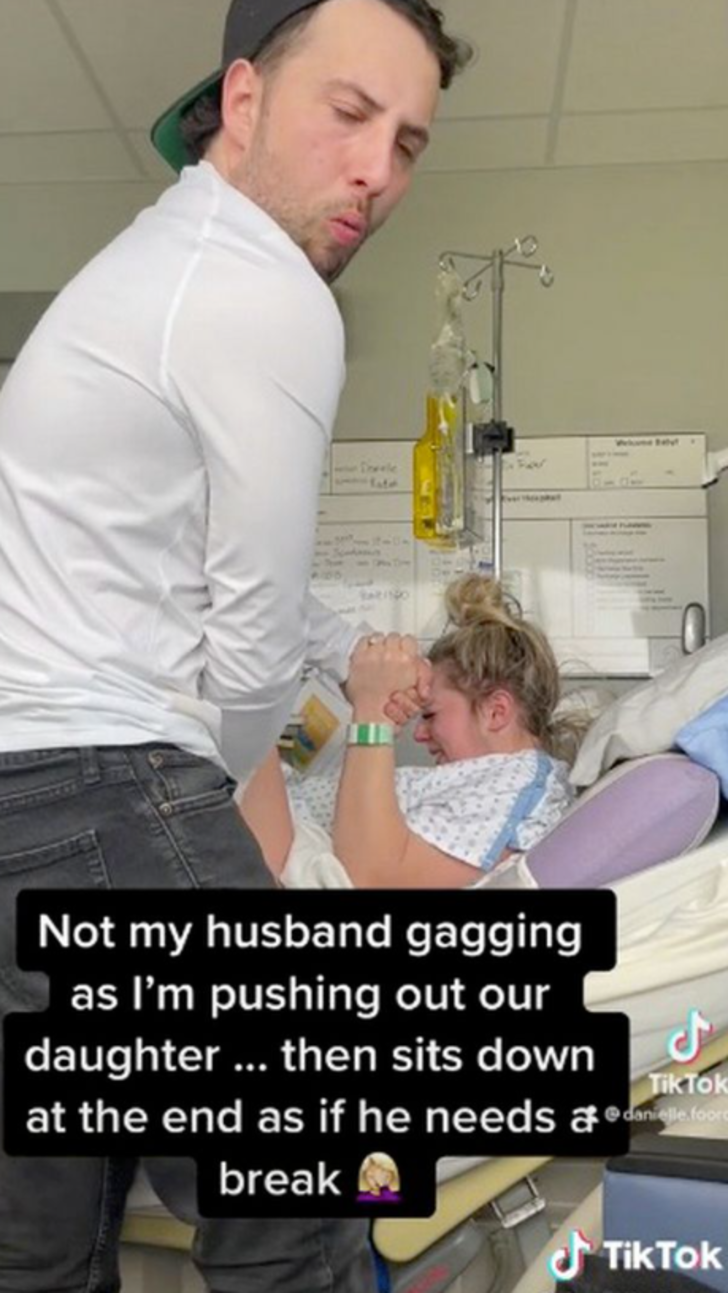 Karısı doğum yaptığı anları paylaşan adamın tepkisi sosyal medyada gündem oldu G3