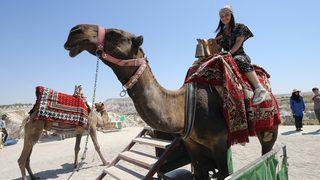 Yaz stajı için Türkiye'ye gelen yabancı öğrenciler Kapadokya'yı gezdi