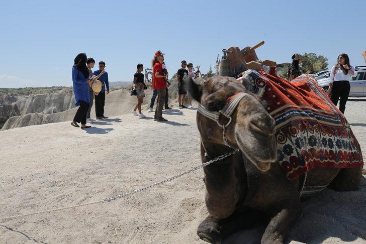 Yaz stajı için Türkiye'ye gelen yabancı öğrenciler Kapadokya'yı gezdi G3
