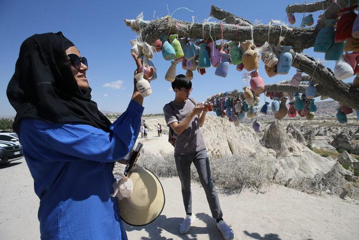Yaz stajı için Türkiye'ye gelen yabancı öğrenciler Kapadokya'yı gezdi G4