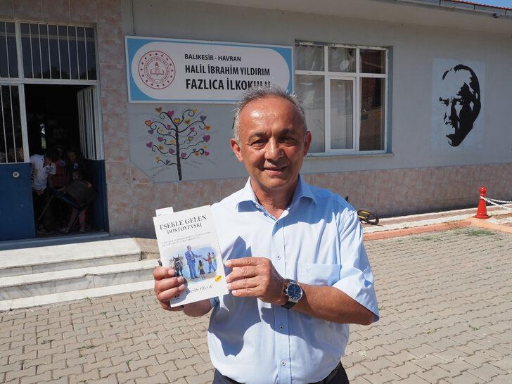 Gurbetçi hayırsever, eşeğinin heybesindeki kitaplarla kırsal mahalle çocuklarını sevindirdi G2