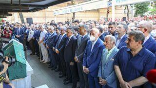 Ankara Valisi Şahin'in annesi İstanbul'da toprağa verildi