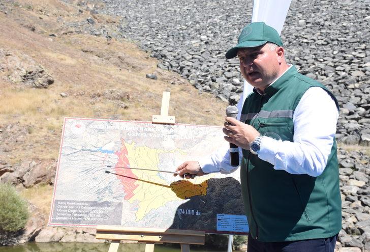 Erzurum'da yapılan Başköy Barajı su tutmaya başladı G4