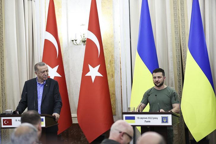 Guterres, Cumhurbaşkanı Erdoğan ve Ukrayna Devlet Başkanı Zelenskiy'le ortak basın toplantısında konuştu: G3