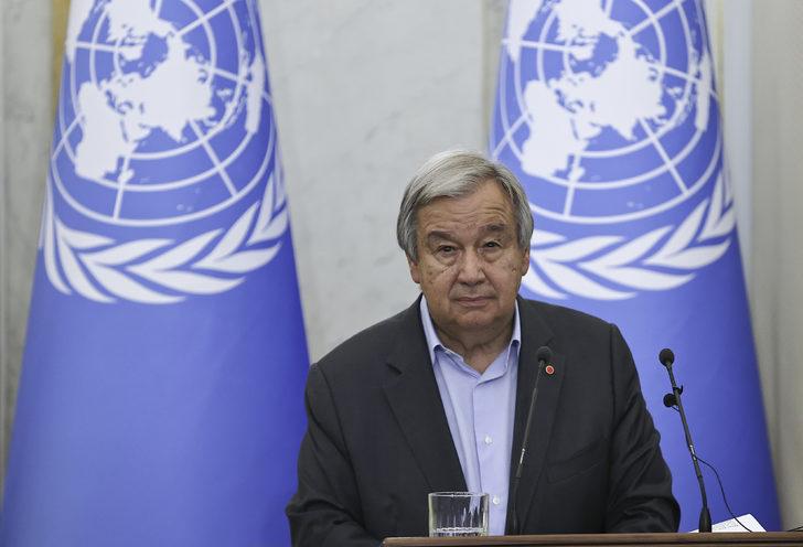 Guterres, Cumhurbaşkanı Erdoğan ve Ukrayna Devlet Başkanı Zelenskiy'le ortak basın toplantısında konuştu: G4