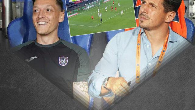 Medipol Başakşehir Antwerp ile 1-1 berabere kaldı, son dakikalarda yıkıldı! Mesut Özil ilk kez...