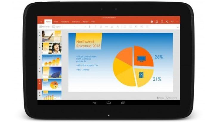 Sony, LG ve Samsung tabletlerde Microsoft Office yüklü gelecek