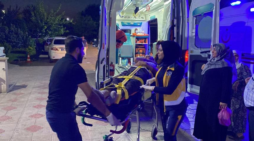 Adıyaman'da ağaçtan düşen kişi yaralandı