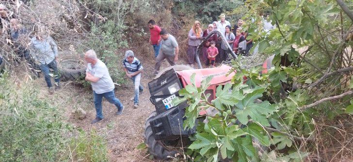 11 yaşındaki çocuk traktörle dere yatağına yuvarlandı! Yürekleri dağlayan olay... G5