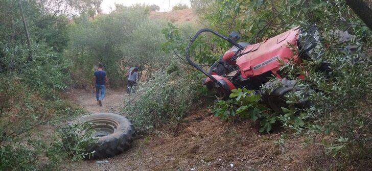 11 yaşındaki çocuk traktörle dere yatağına yuvarlandı! Yürekleri dağlayan olay... G4