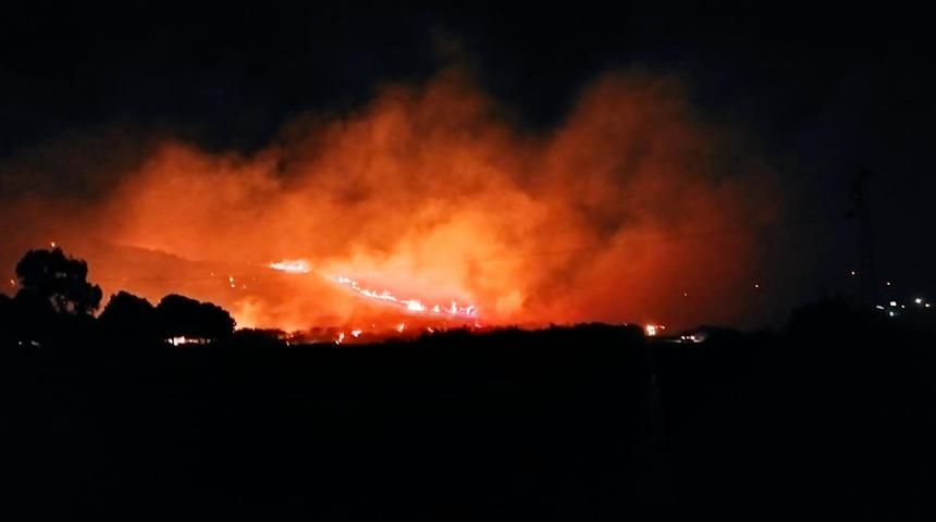 Aydın'da orman yangını: Rüzgarın etkisiyle büyüdü! Bölgeye çok sayıda ekip sevk edildi