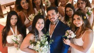 Çok eşliliğin dünyadaki en büyük temsilcilerinden! Sekiz eşi olan fenomenin 'Özgür Aşk Konağı'na saldırı