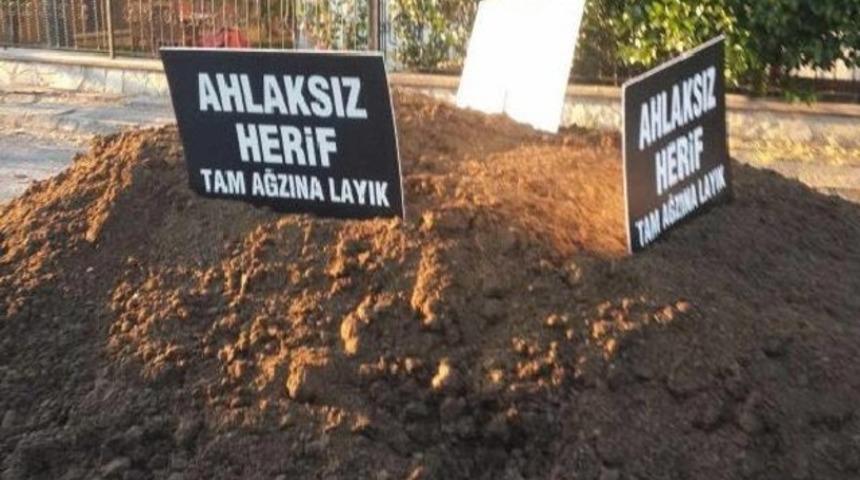 CHP’li Gaytancıoğlu’nun evinin önüne tepki için gübre bıraktılar