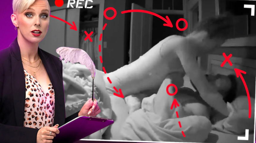 Televizyon sınırlarını zorladı! Çiftlerin cinsel ilişki görüntülerini izleyip yorum yapıyor