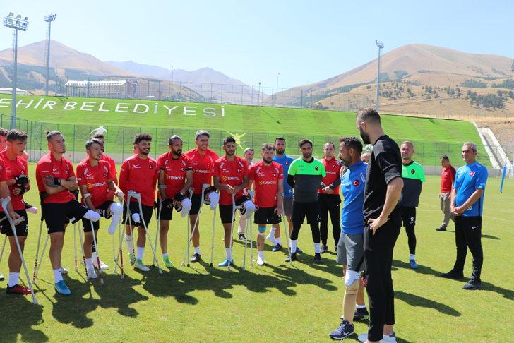 Ampute Milli Futbol Takımı Palandöken'de güç depoluyor G5