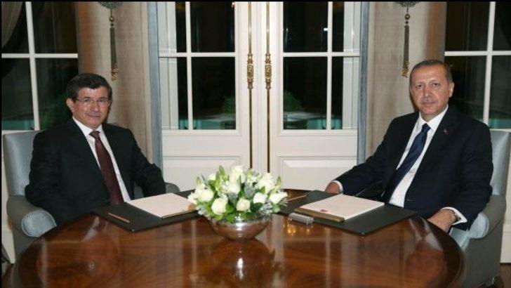 Cumhurbaşkanı Erdoğan, Başbakan Davutoğlu ile görüştü