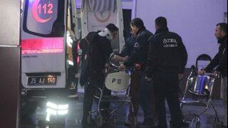 Erzurum'da polisleri taşıyan midibüs yan yattı: 18 yaralı