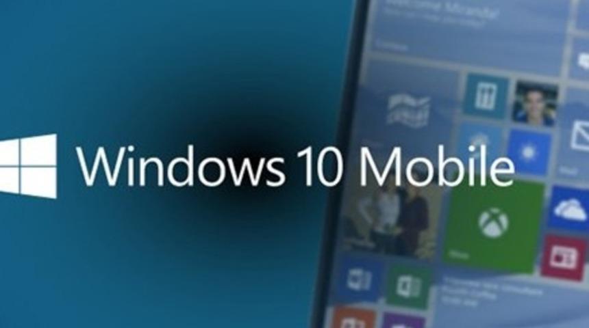 Windows 10 Mobile g&uuml;ncellemesi geliyor!