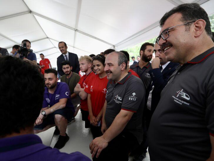 Bakan Varank, Hyperloop Geliştirme Yarışması'nı izledi: G5