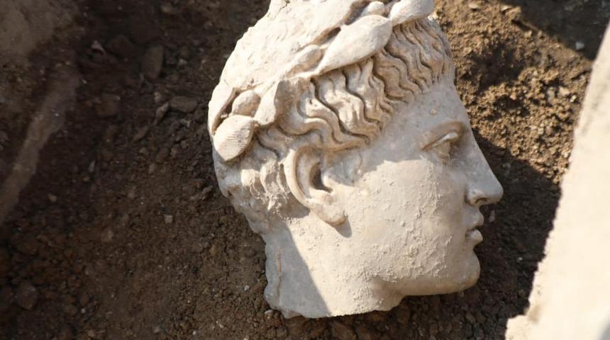 Düzce'deki antik kentte Apollon heykeli bulundu! 'Düzce için dönüm noktası'