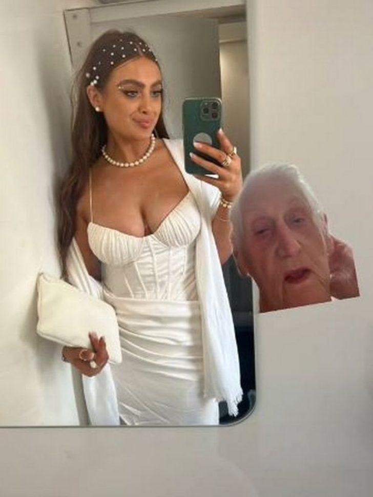 Büyükannenin torununun kıyafetine verdiği tepki sosyal medyada gündem oldu! “Çok fazla göğüs görüyorum” G1