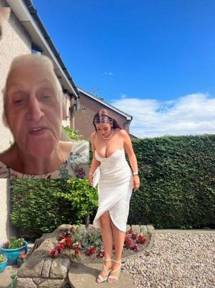 Büyükannenin torununun kıyafetine verdiği tepki sosyal medyada gündem oldu! “Çok fazla göğüs görüyorum” G4