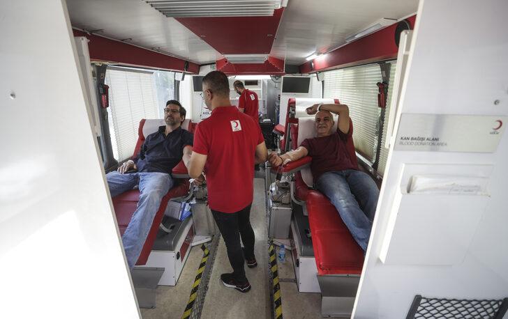 Anadolu Ajansı personeli kan bağışında bulundu G3