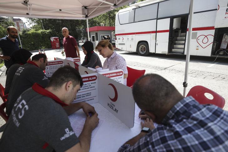 Anadolu Ajansı personeli kan bağışında bulundu G4